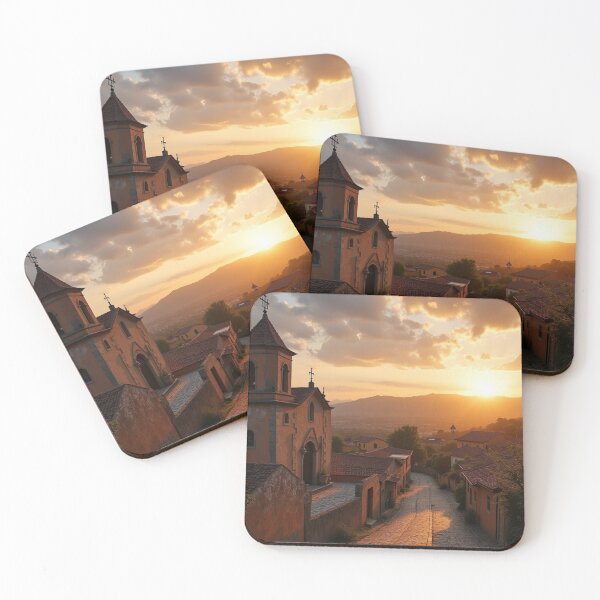 Item preview, Golden Light in the Heart of the Town. designed and sold by NosionDesigns.