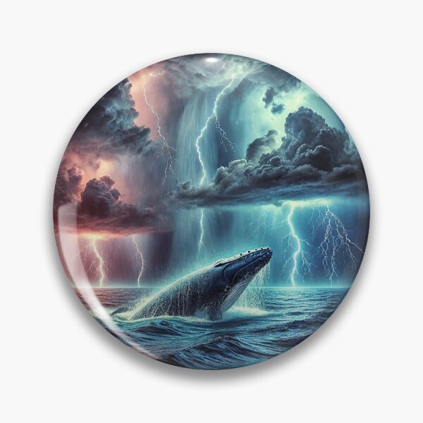 Item preview, Whale in the Storm designed and sold by Sadia Jannat.