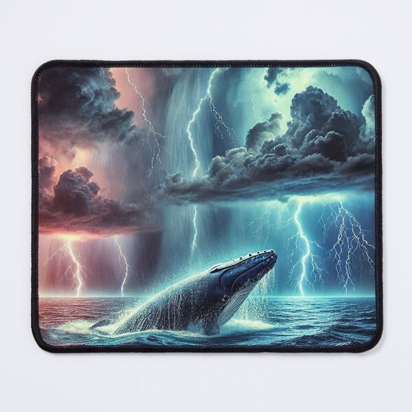 Item preview, Whale in the Storm designed and sold by Sadia Jannat.