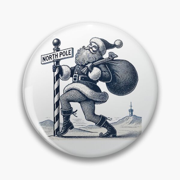 Item preview, Lustig Weihnachten Pole Dance Santa designed and sold by LuminOrb.