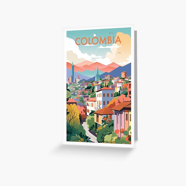 Item preview, COLOMBIA designed and sold by MarkedArtPrints.