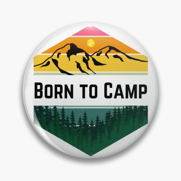 Item preview, Born to Camp, Outdoor Adventure designed and sold by KB4short.