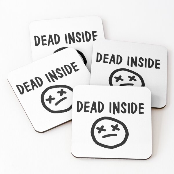 Item preview, Dead Inside Emoji designed and sold by Gkinoki.