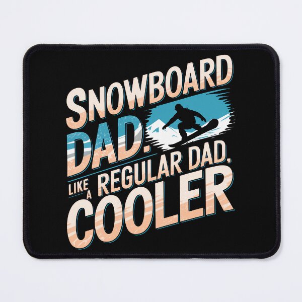Item preview, Snowboarding dad designed and sold by EnchantedOwl.