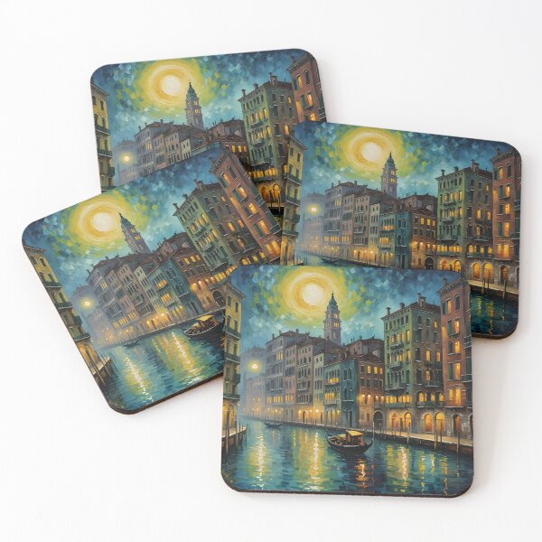 Item preview, Evening in Venice (abstract) designed and sold by The-Open-Door.