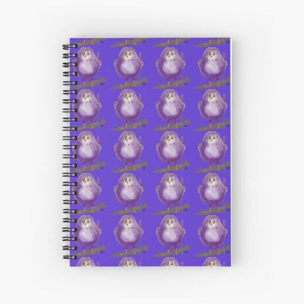 Item preview, Purple Fluffy Bird designed and sold by Vonnie Diehl.