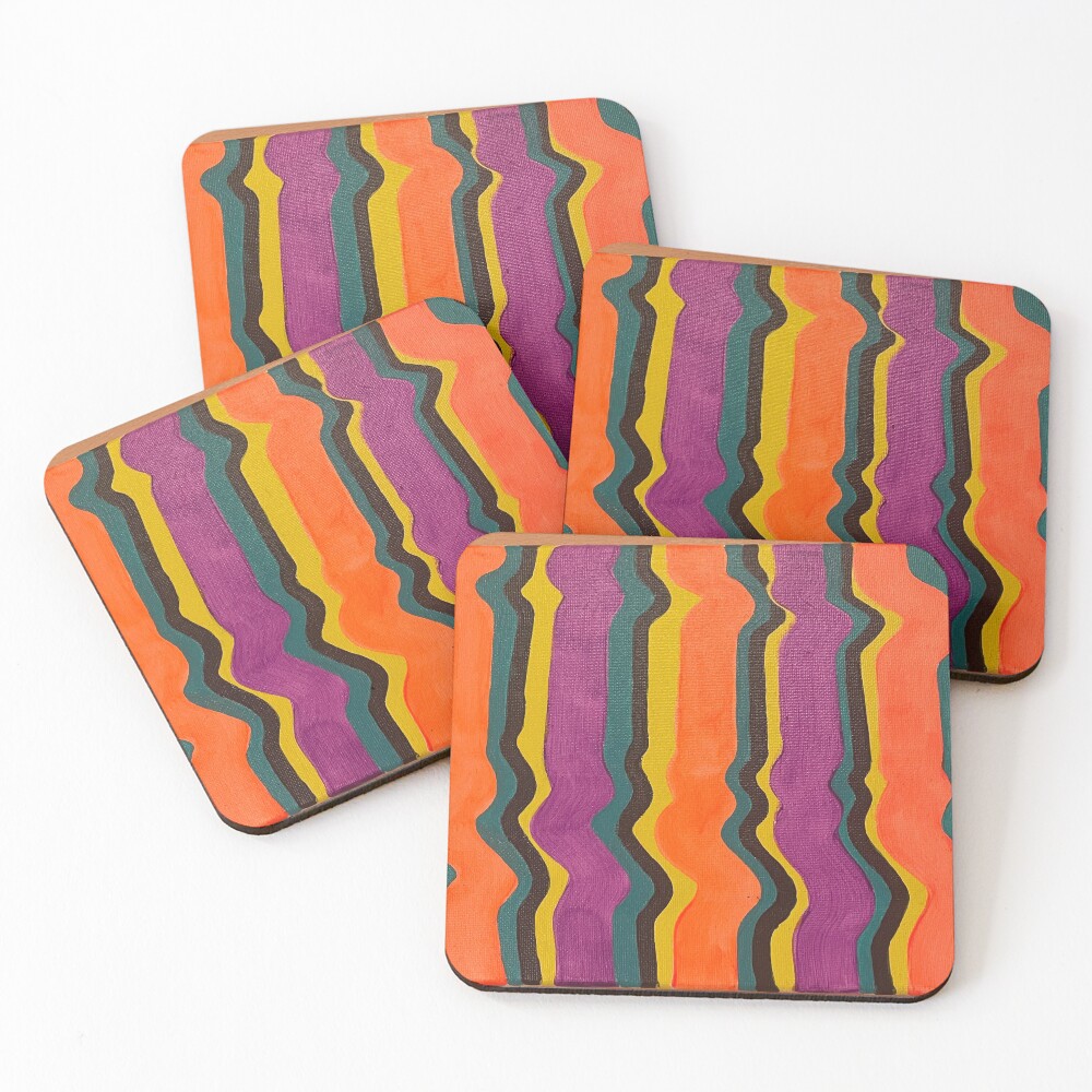 Item preview, Coasters (Set of 4) designed and sold by Rabble-Dabble.