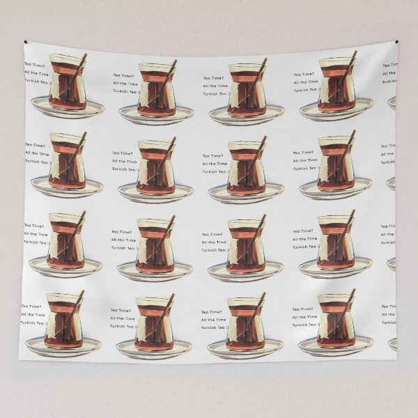 Item preview, Turkish Tea Time  designed and sold by wallartofmio.