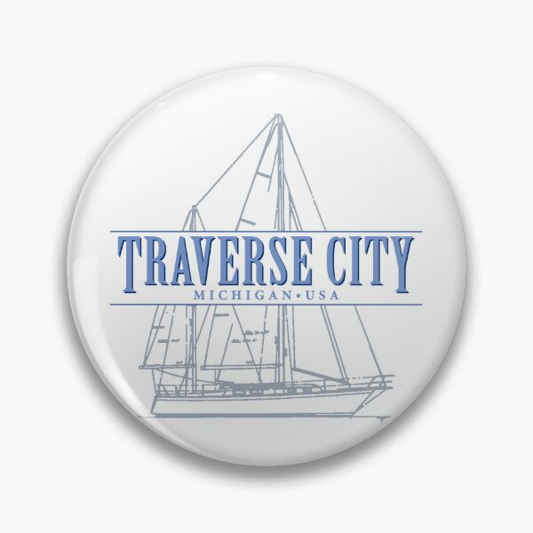 Item preview, Traverse City Michigan Sailing Design designed and sold by Futurebeachbum.
