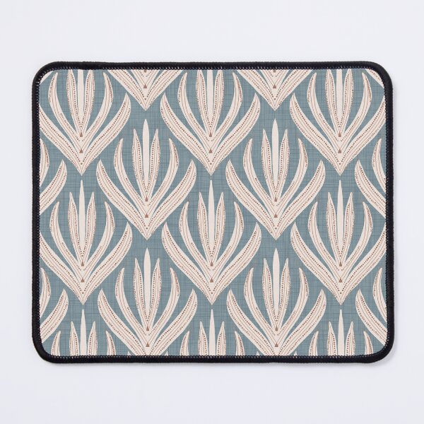 Item preview, Retro Folk Leaf Arona PANTONE 16-4109 - Mid Century Modern Botanical designed and sold by susycosta.