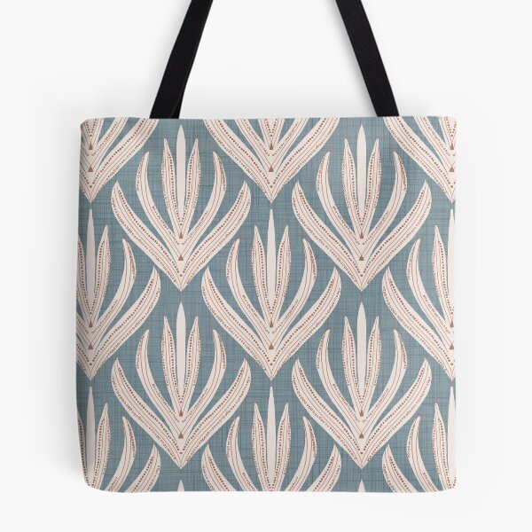 Item preview, Retro Folk Leaf Arona PANTONE 16-4109 - Mid Century Modern Botanical designed and sold by susycosta.