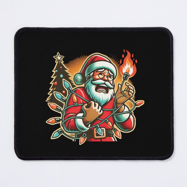 Item preview, Santa Claus Electrocuted Humor designed and sold by LuminOrb.