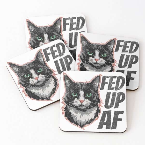 Item preview, Fed up AF designed and sold by VariousGoodies.