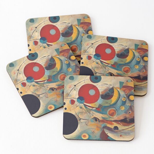 Item preview, Abstract Modern Art Imitation Composition Alpha designed and sold by NickWhittleArt.