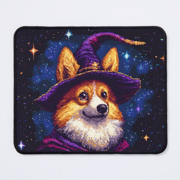 Item preview, Corgi Wizard Pixel Corgi designed and sold by Kaos-Bit.