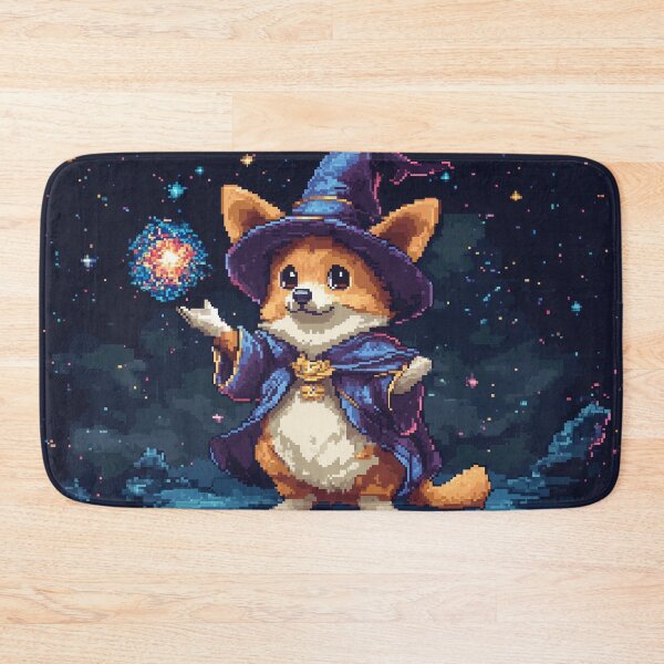Item preview, Pixel Corgi Wizard designed and sold by Kaos-Bit.