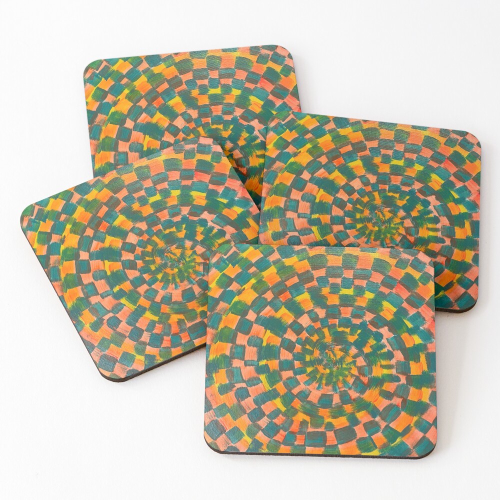 Item preview, Coasters (Set of 4) designed and sold by Rabble-Dabble.