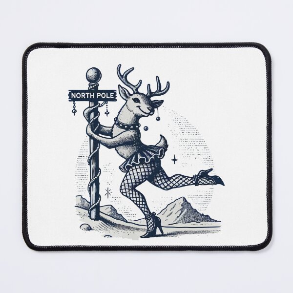 Item preview, Funny Reindeer Pole Dance Christmas designed and sold by LuminOrb.