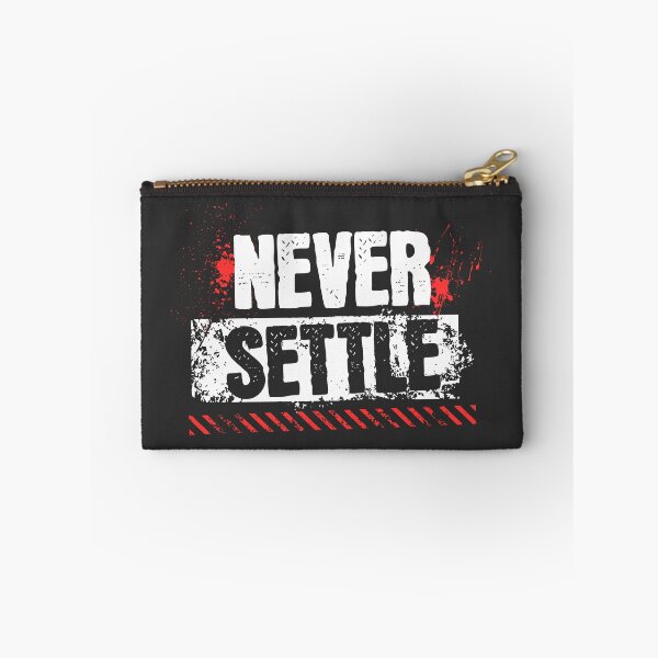 Item preview, Never Settle Motivation Gym Quote designed and sold by munochill.