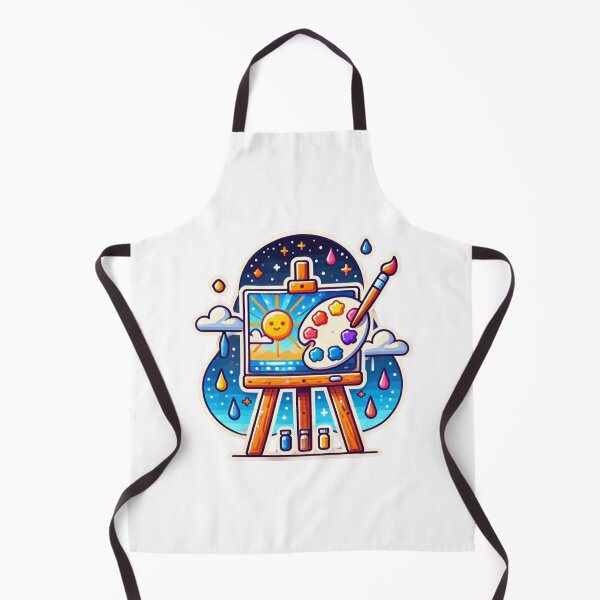 Item preview, Vibrant Paint Easel Design – Modern Artistic Inspiration designed and sold by Psycho-Crazy.