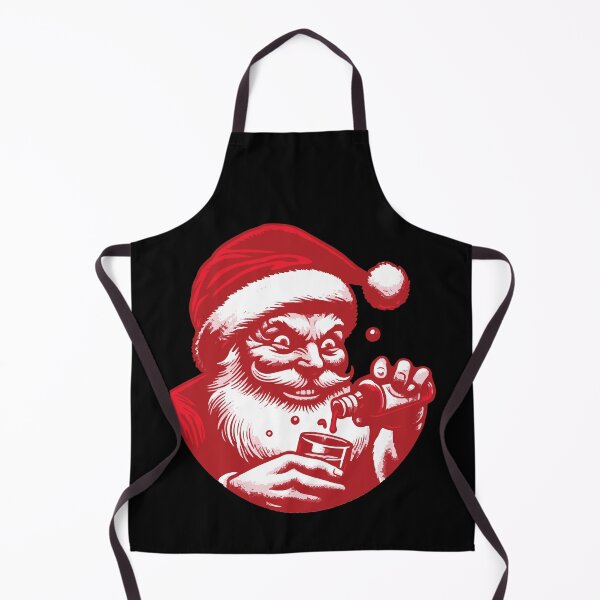 Item preview, Santa Loves Alcohol Christmas Cheer designed and sold by LuminOrb.