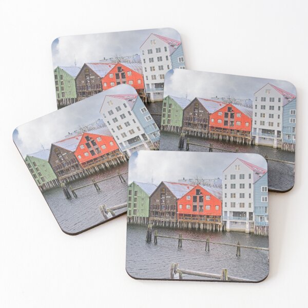 Item preview, Trondheim Colourful Wharf Buildings Norway designed and sold by Martyn R Arnold Fine Art Nature & Landscape Photography.