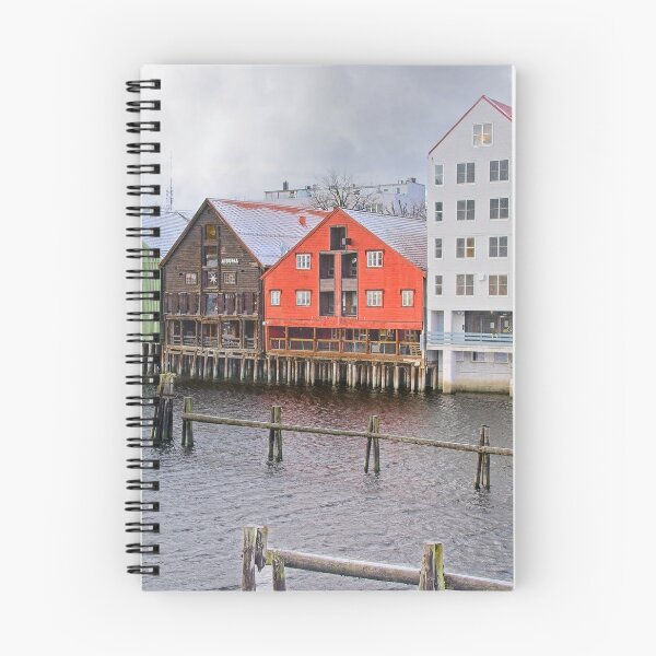 Item preview, Trondheim Colourful Wharf Buildings Norway designed and sold by Martyn R Arnold Fine Art Nature & Landscape Photography.