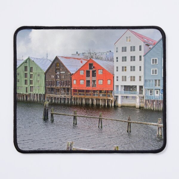 Item preview, Trondheim Colourful Wharf Buildings Norway designed and sold by Martyn R Arnold Fine Art Nature & Landscape Photography.