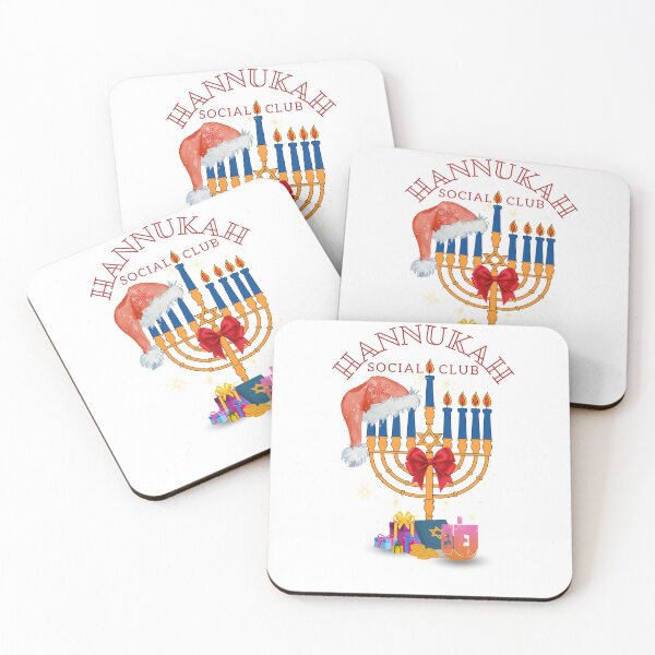 Item preview, Hannukah Social Club PNG - Festive Digital Download, Holiday Graphics, Christmas Art, Customizable Templates & Decorations designed and sold by MarlenaMadlen.
