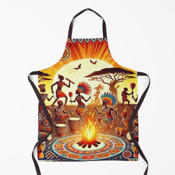 Item preview, Celebration of African Culture - Vibrant Tribal Art designed and sold by Danjala.