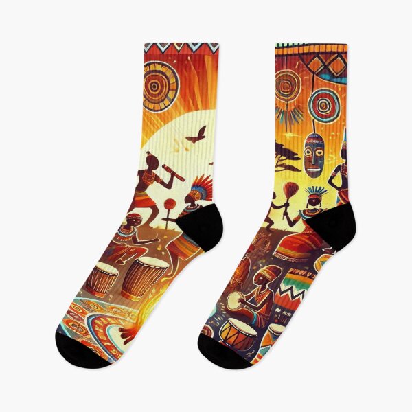 Item preview, Celebration of African Culture - Vibrant Tribal Art designed and sold by Danjala.