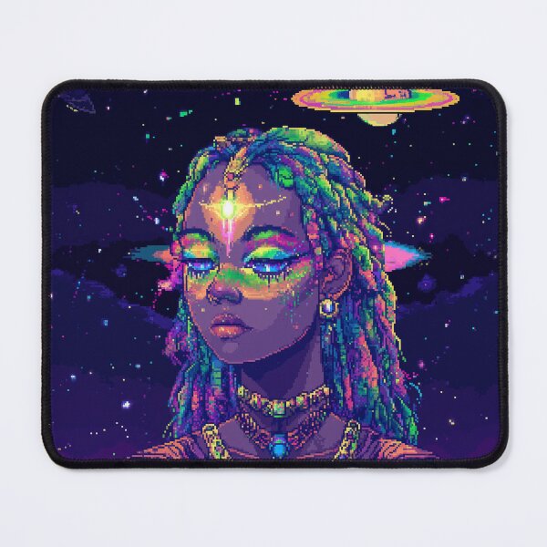 Item preview, Cosmic Pixel Witch Goddess designed and sold by Kaos-Bit.
