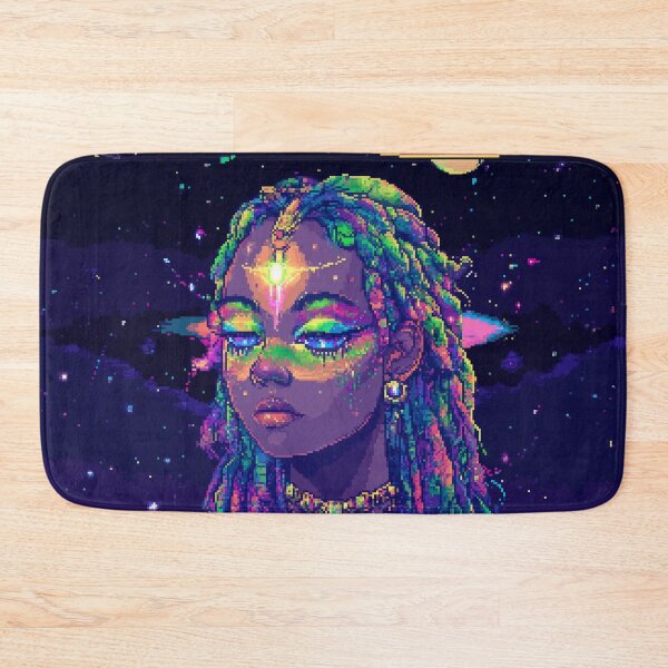 Item preview, Cosmic Pixel Witch Goddess designed and sold by Kaos-Bit.