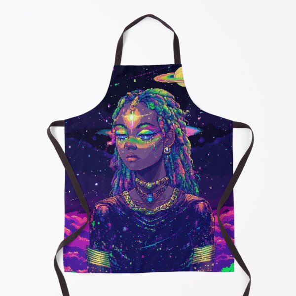 Item preview, Cosmic Pixel Witch Goddess designed and sold by Kaos-Bit.