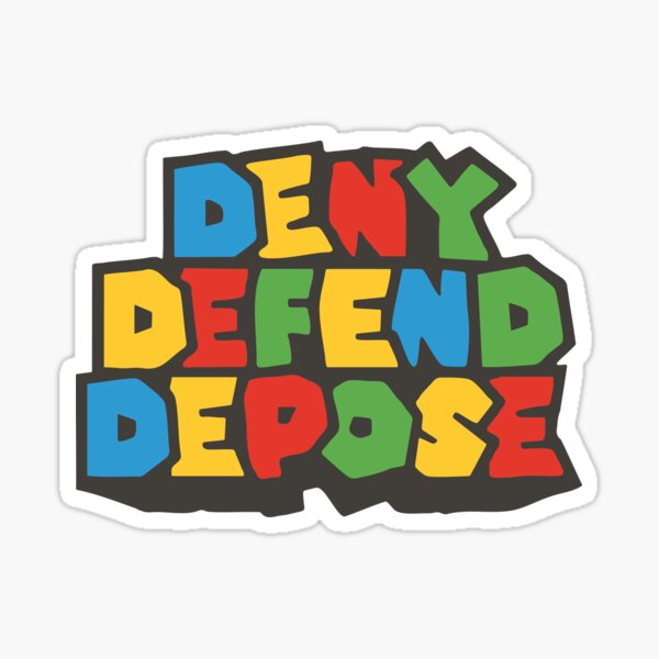 Item preview, Deny Defend Depose Free Luigi Super Bro Design designed and sold by MkePatternShop.