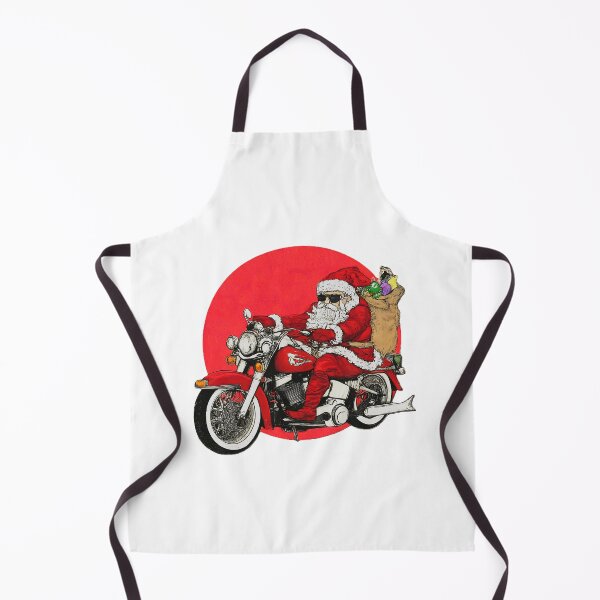 Item preview, Funny Christmas Santa Claus Riding Motorcycle , Biker Santa Claus Holiday , Unique Christmas Gift for Bikers designed and sold by Indyadizine.