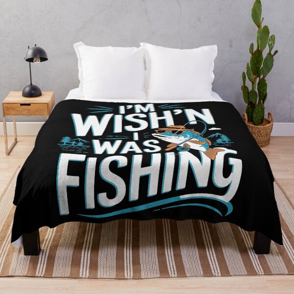 Item preview, Wish'n I Was Fishing designed and sold by InsanseCreation.
