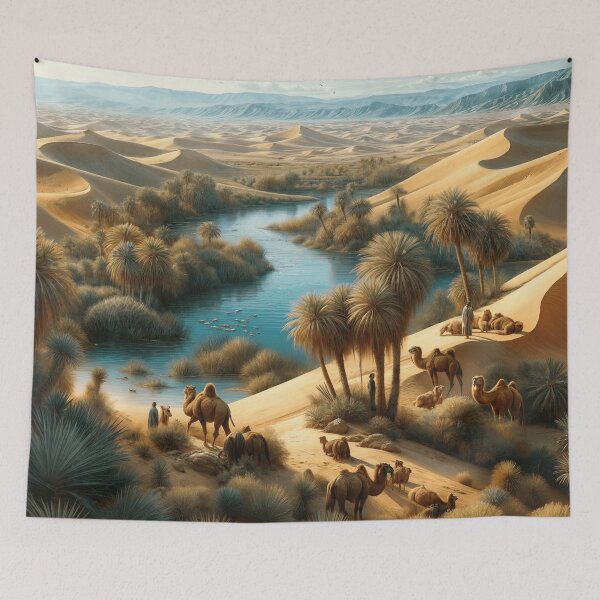 Item preview, OASIS IN THE DESERT designed and sold by origingallery.