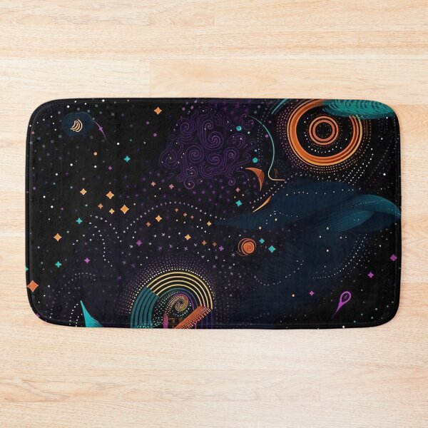Item preview, Abstract Swirling Space Pattern designed and sold by bubblegoth.