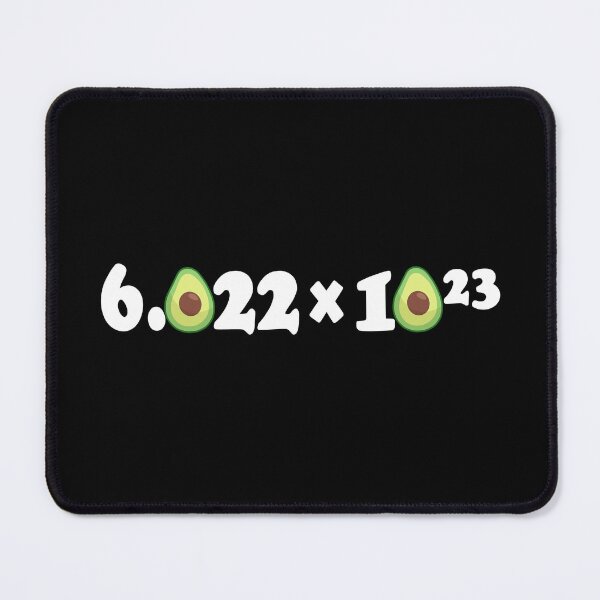 Item preview, Avocado avogadro's number designed and sold by ZerpaGiovanna.