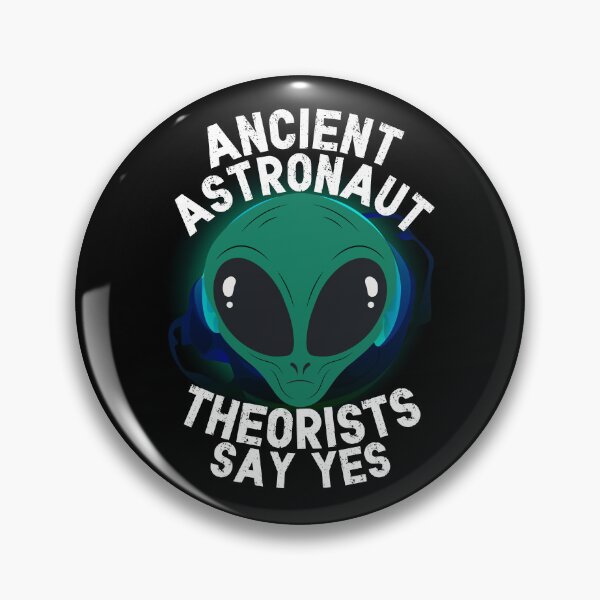 Item preview, Alien Head, Ancient Astronaut Theorists Say Yes  designed and sold by GroovyFusion.