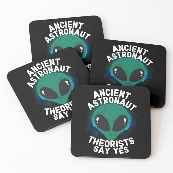 Item preview, Alien Head, Ancient Astronaut Theorists Say Yes  designed and sold by GroovyFusion.