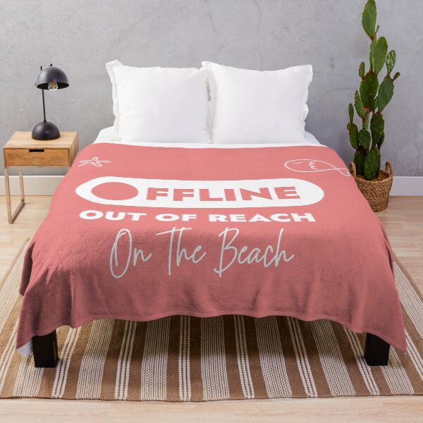 Item preview, OFFLINE - OUT OF REACH ON THE BEACH, Unique designed and sold by villacreativa.