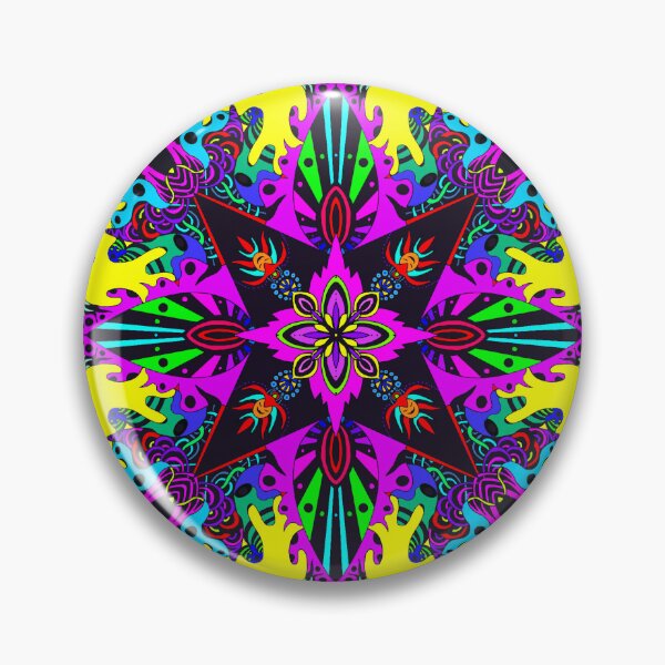 Item preview, Psychedelic Snowflake designed and sold by Julijuls.