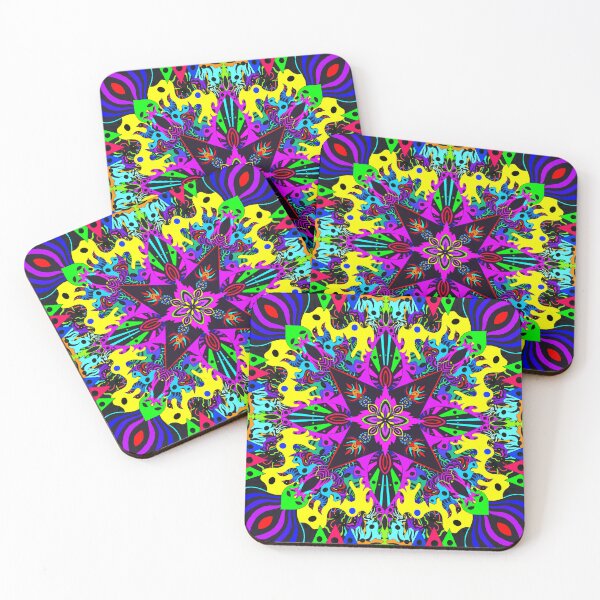 Item preview, Psychedelic Snowflake designed and sold by Julijuls.
