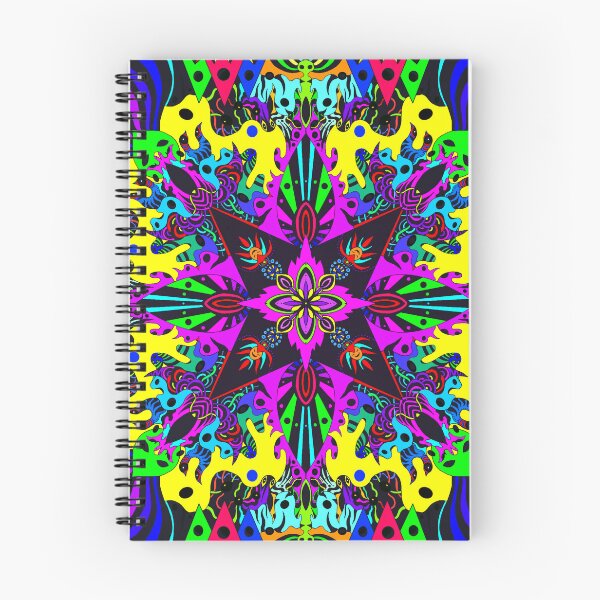 Item preview, Psychedelic Snowflake designed and sold by Julijuls.