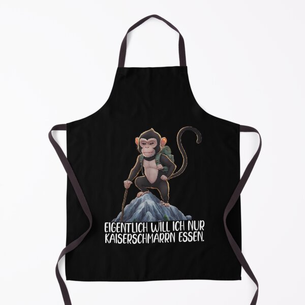 Item preview, Eigentlich Will Ich Nur Kaiserschmarrn Essen - Affe Klettert Auf Einen Berg - lustiges Zitat  designed and sold by Smix Pixels.
