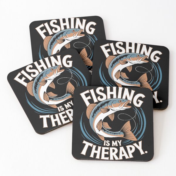 Item preview, Fishing Is My Therapy designed and sold by InsanseCreation.
