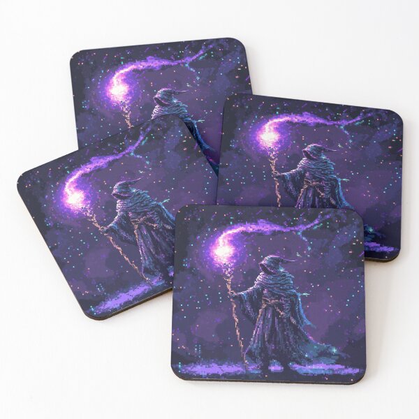 Item preview, Dark Wizard Fantasy Pixel Art designed and sold by Kaos-Bit.
