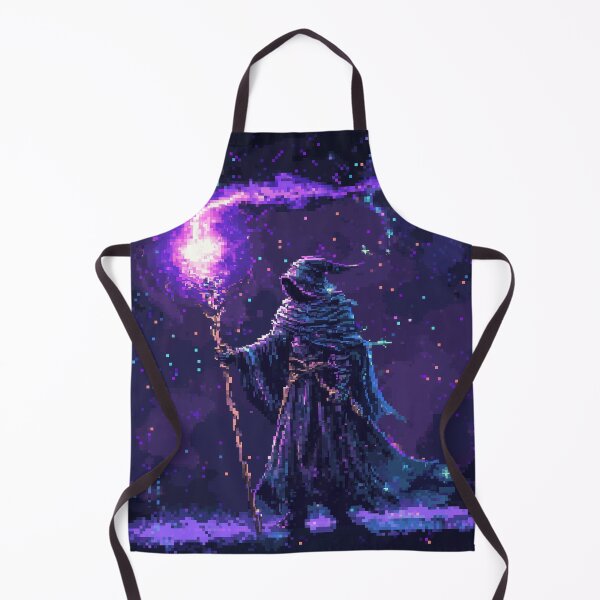 Item preview, Dark Wizard Fantasy Pixel Art designed and sold by Kaos-Bit.